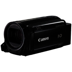 Canon LEGRIA HF R78 Camcorder, HD 1080p, 3.28MP, 57x Advanced Zoom, Optical Image Stabiliser, Wi-Fi, NFC, 3 Touch Screen LCD Display With Wide Angle Attachment